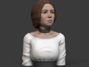 girl p 3D Print Model