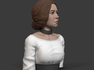 girl p Modelo de Impressão 3D