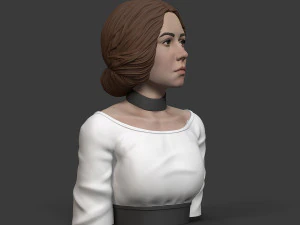 girl p 3D Print Model