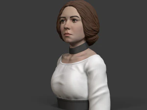 girl p 3D Print Model