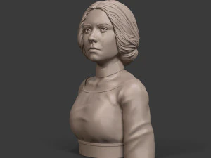 girl p 3D Print Model