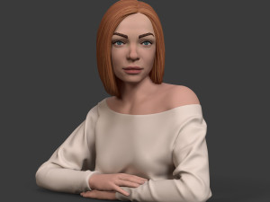 girl w Modelo de impresión 3D