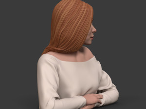 girl w 3D Print Model