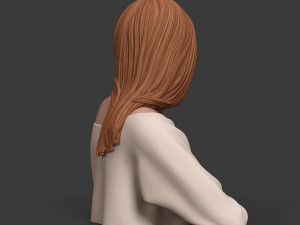 girl w 3D Print Model