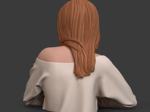 girl w 3D Print Model