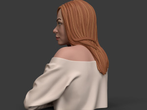 girl w 3D Print Model