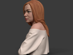 girl w 3D Print Model