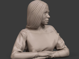 girl w 3D Print Model