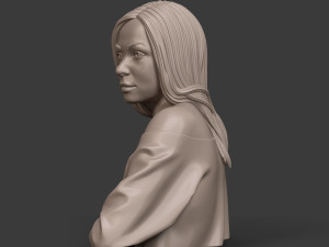girl w 3D Print Model