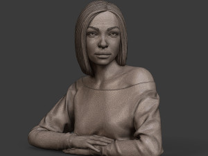girl w 3D Print Model