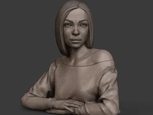 girl w 3D Print Model