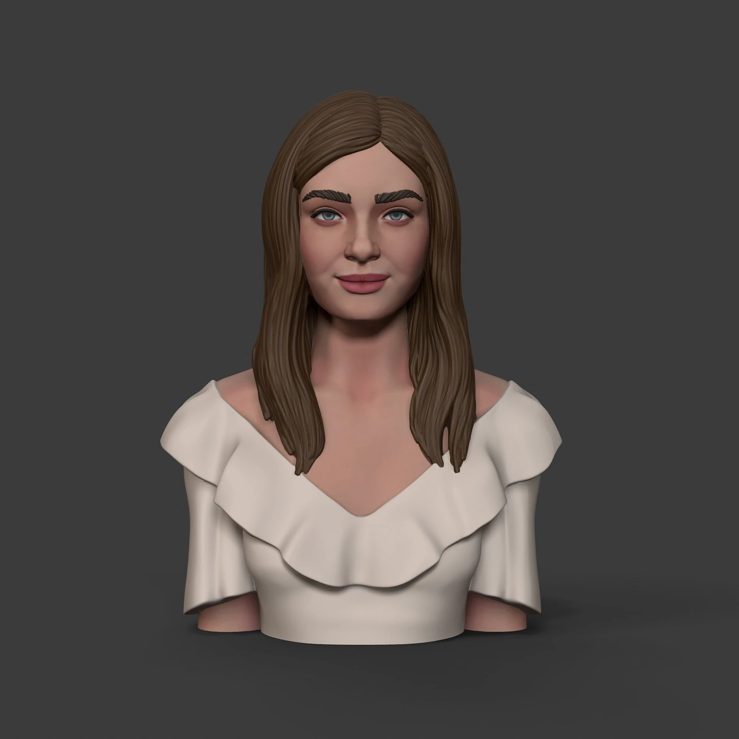girl t 3D Print Model .c4d .max .obj .3ds .fbx .stl .blend 
