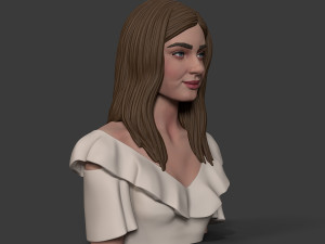 girl t Model Cetak 3D