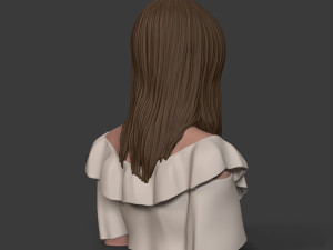 girl t Model Cetak 3D