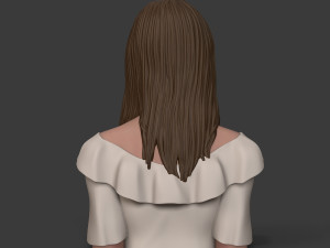 girl t Model Cetak 3D