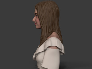 girl t Model Cetak 3D