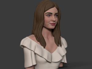 girl t Model Cetak 3D