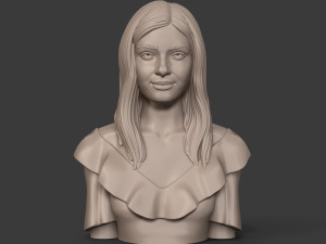 girl t Model Cetak 3D