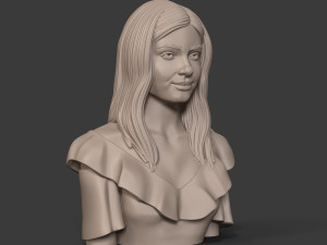 girl t Model Cetak 3D