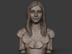 girl t Model Cetak 3D