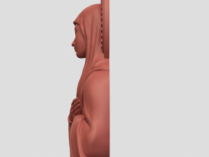 virgin mary 3D printmodel