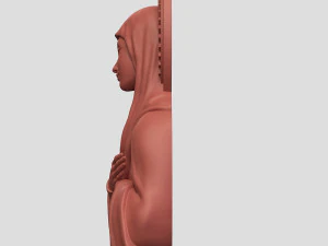 virgin mary 3D Print Model