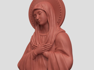 virgin mary 3D printmodel