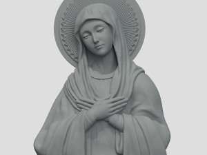 virgin mary 3D printmodel