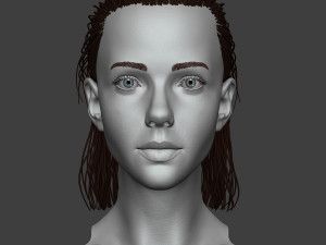 girl f 3D Model