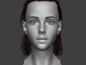girl f 3D Model