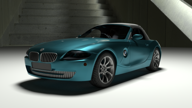 bmw z4 3D 모델 .c4d .max .obj .3ds .fbx .stl .blend 