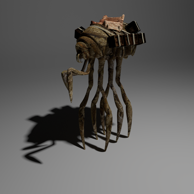 siltstraider 3D Model .c4d .max .obj .3ds .fbx .stl .blend 