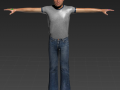 human 3d max Model 3D