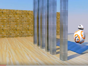 bb-8 animation Model 3D