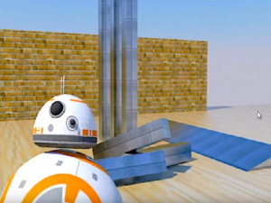 bb-8 animation Model 3D