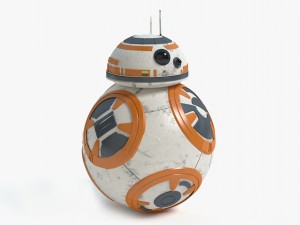 bb-8 animation 3D 모델