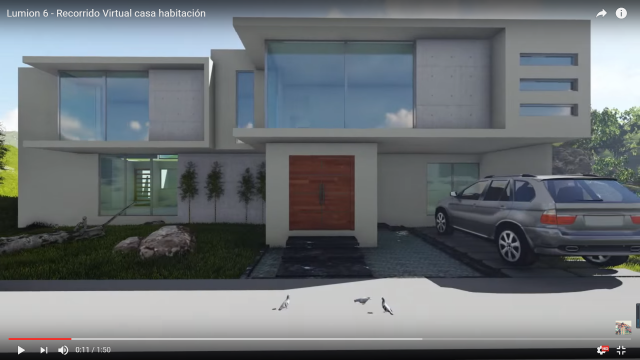 casa moderna 3D 모델 .c4d .max .obj .3ds .fbx .stl .blend 
