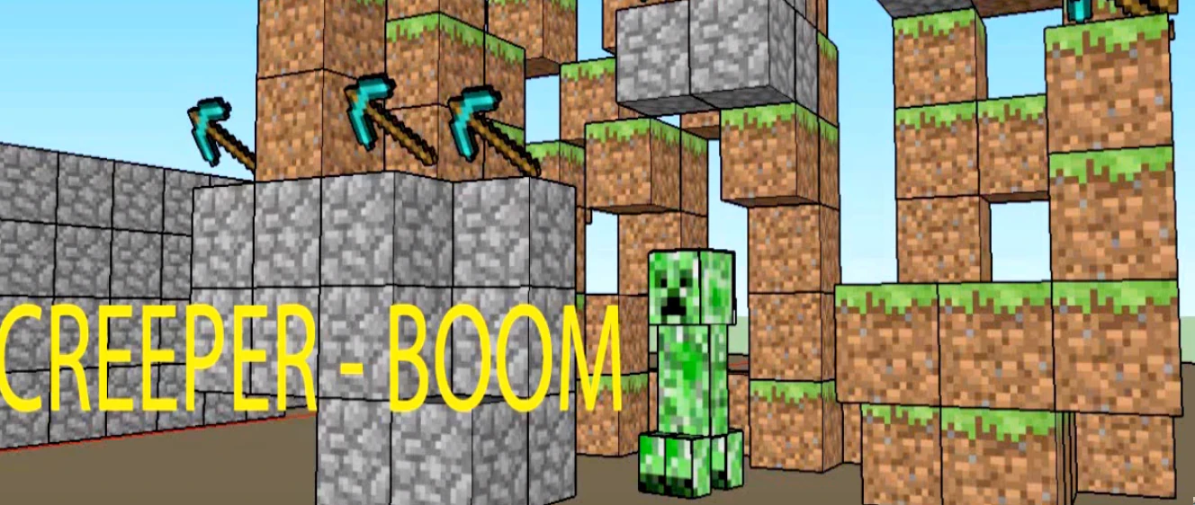 creeper boom 3D Model .c4d .max .obj .3ds .fbx .stl .blend