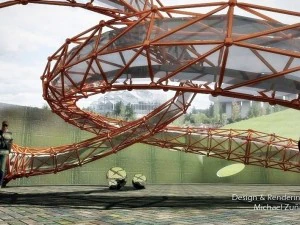 structure organic 3D Model