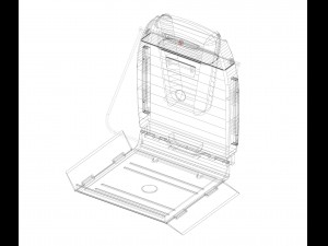 platform lift Modello 3D