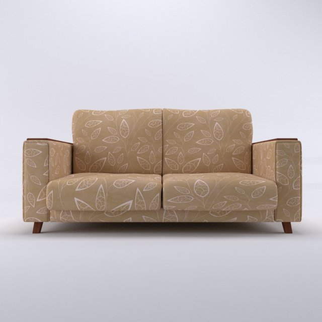sofa beige Model 3D .c4d .max .obj .3ds .fbx .stl .blend