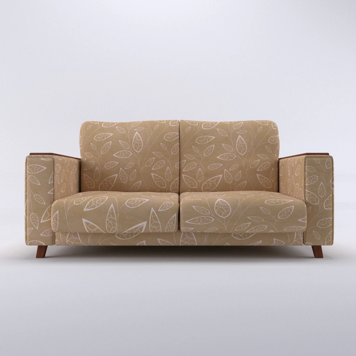 sofa beige 3D Model .c4d .max .obj .3ds .fbx .stl .blend 