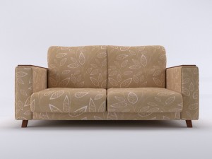 sofa beige 3D Model