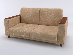 sofa beige 3D Model