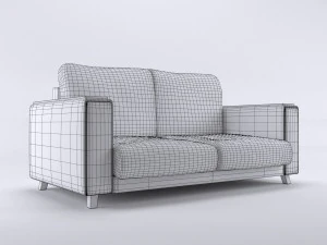 sofa beige 3D Model