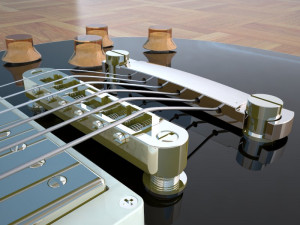 les paul deza Modèle 3D