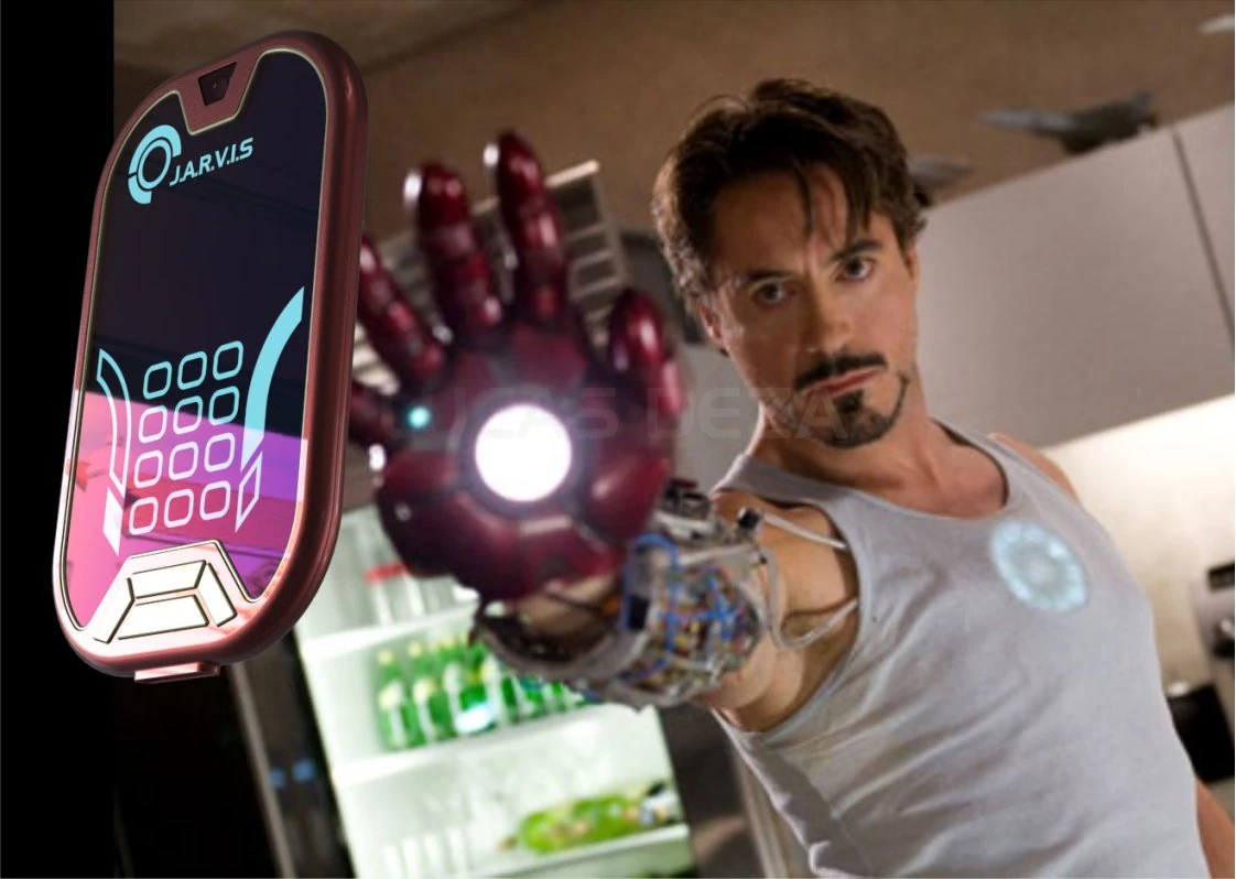 ironman smartphone 3D Model .c4d .max .obj .3ds .fbx .stl .blend 