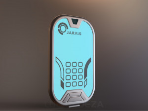 ironman smartphone 3D 模型