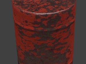 barrel low-poly mobile game model 3D Model