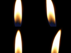 candleflame for particle system to amin CG Textures